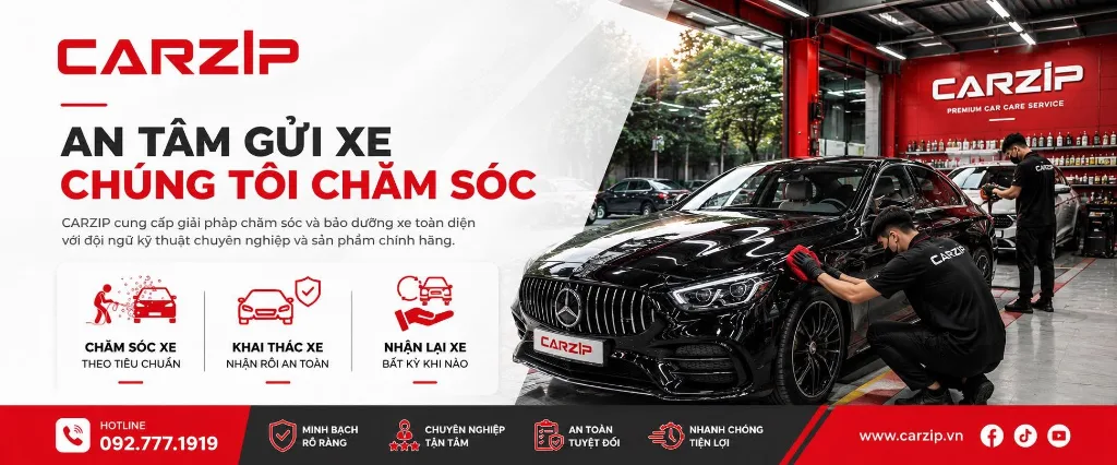 CARZIP - An Tâm Gửi Xe Chúng Tôi Chăm Sóc