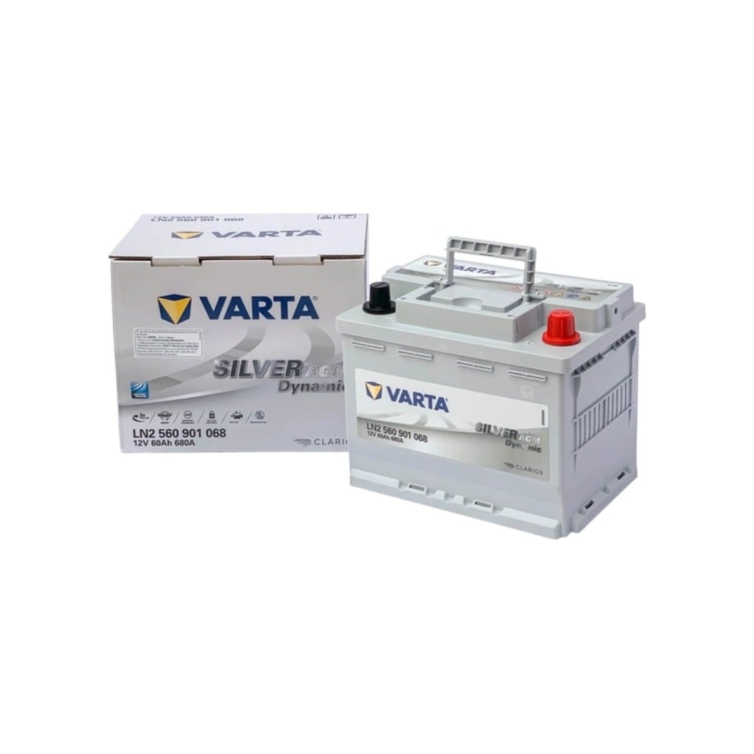 Ắc Quy Ô Tô Varta AGM LN2 60Ah - Ảnh phụ