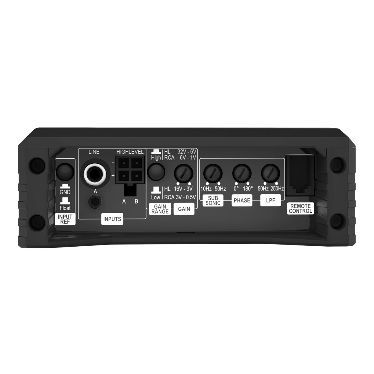 Amply Mono Ô Tô Helix AMPLIFY 201 X-OVER Kéo Sub 1x750W 1 Ohm