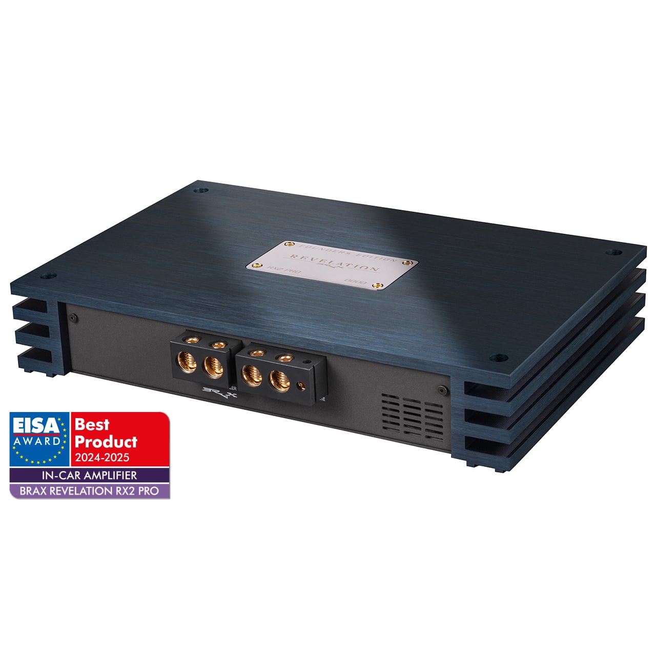 Amply Ô Tô 2 Kênh Brax RX2 PRO Founders Edition 2x300W