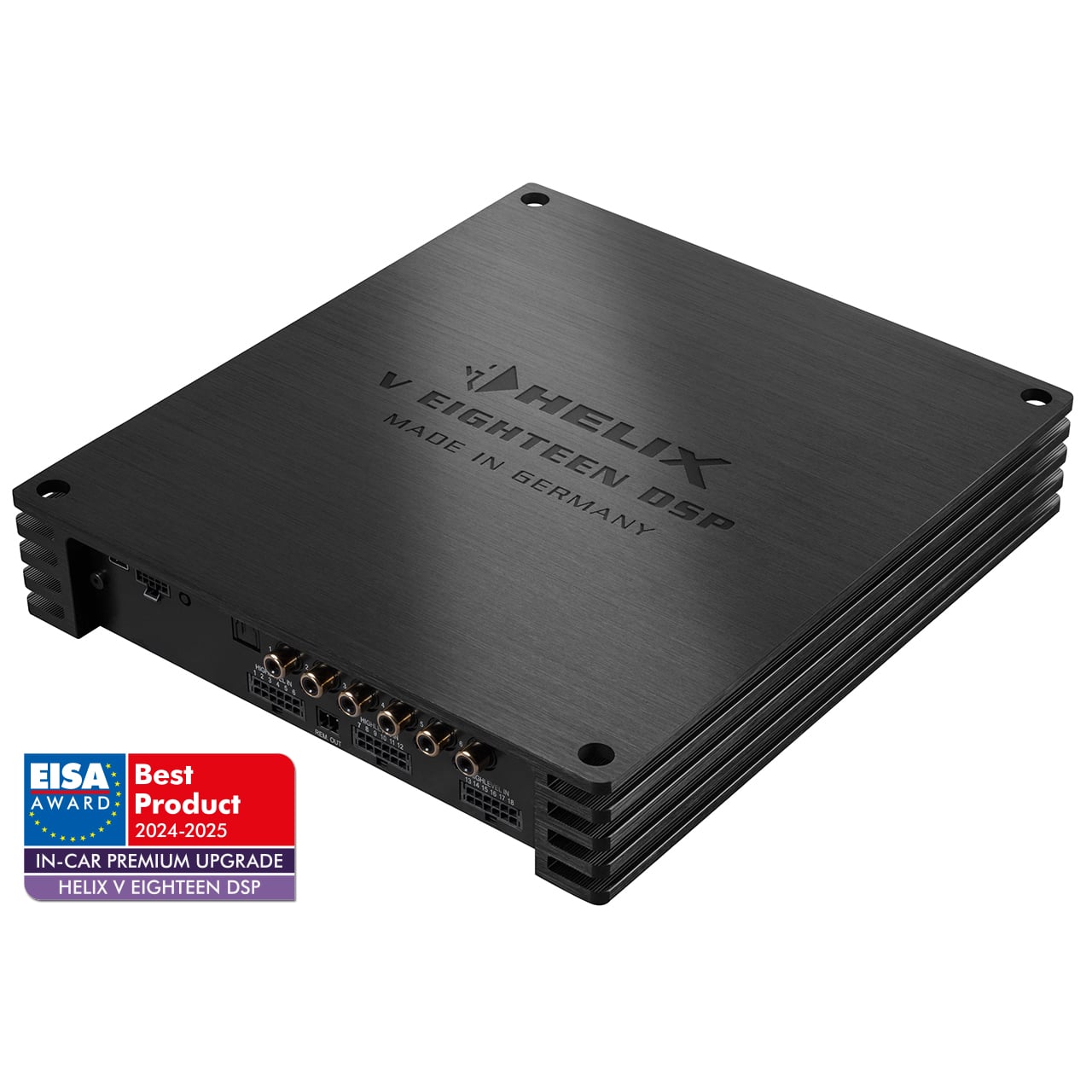 Amply Tích Hợp DSP Ô Tô 18 Kênh Helix V EIGHTEEN DSP 70W/Kênh