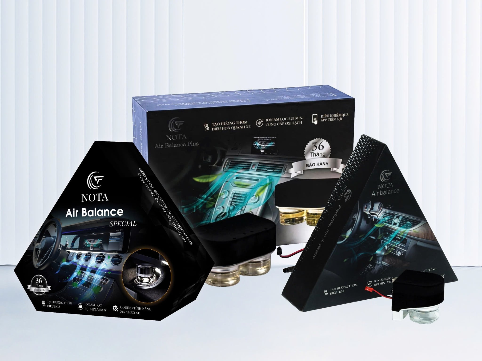 Bộ khuếch tán nước hoa Nota Air Balance Special chuyên dòng xe Mercedes - Ảnh phụ