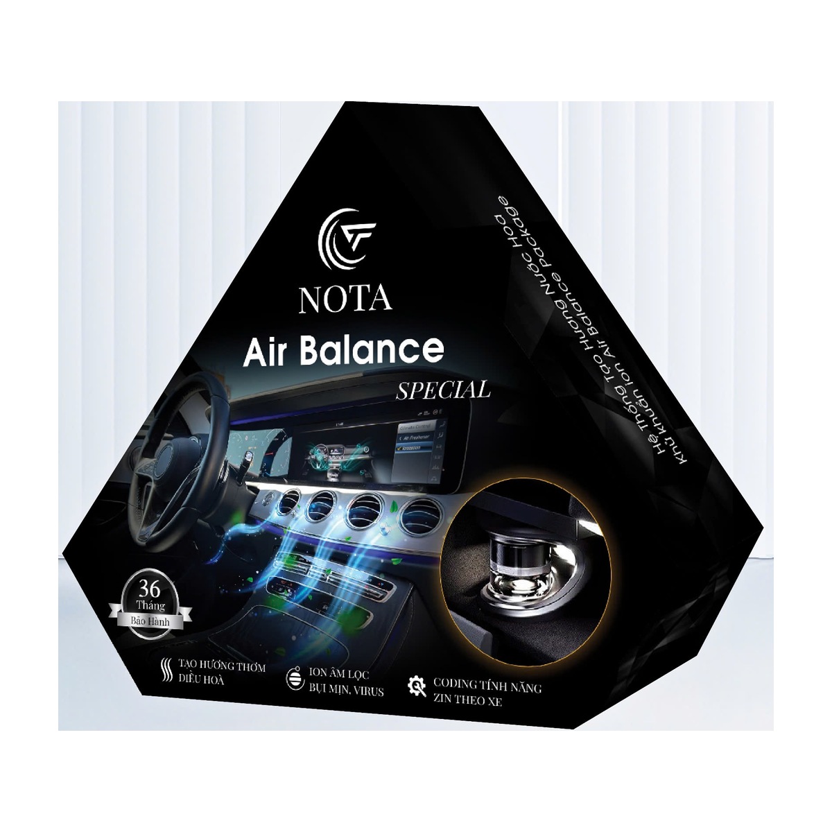 Bộ khuếch tán nước hoa Nota Air Balance Special chuyên dòng xe Mercedes