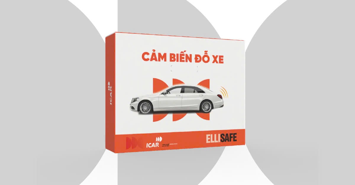 Cảm Biến Đỗ Xe Ô Tô iCar Ellisafe S6 Basic 4 Mắt - Ảnh phụ