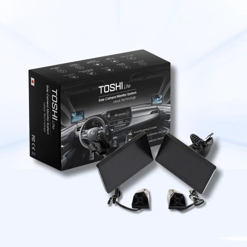 Camera Gương Điện Tử Ô Tô Toshi 2 Bên Màn 5.9 Inch - Ảnh phụ