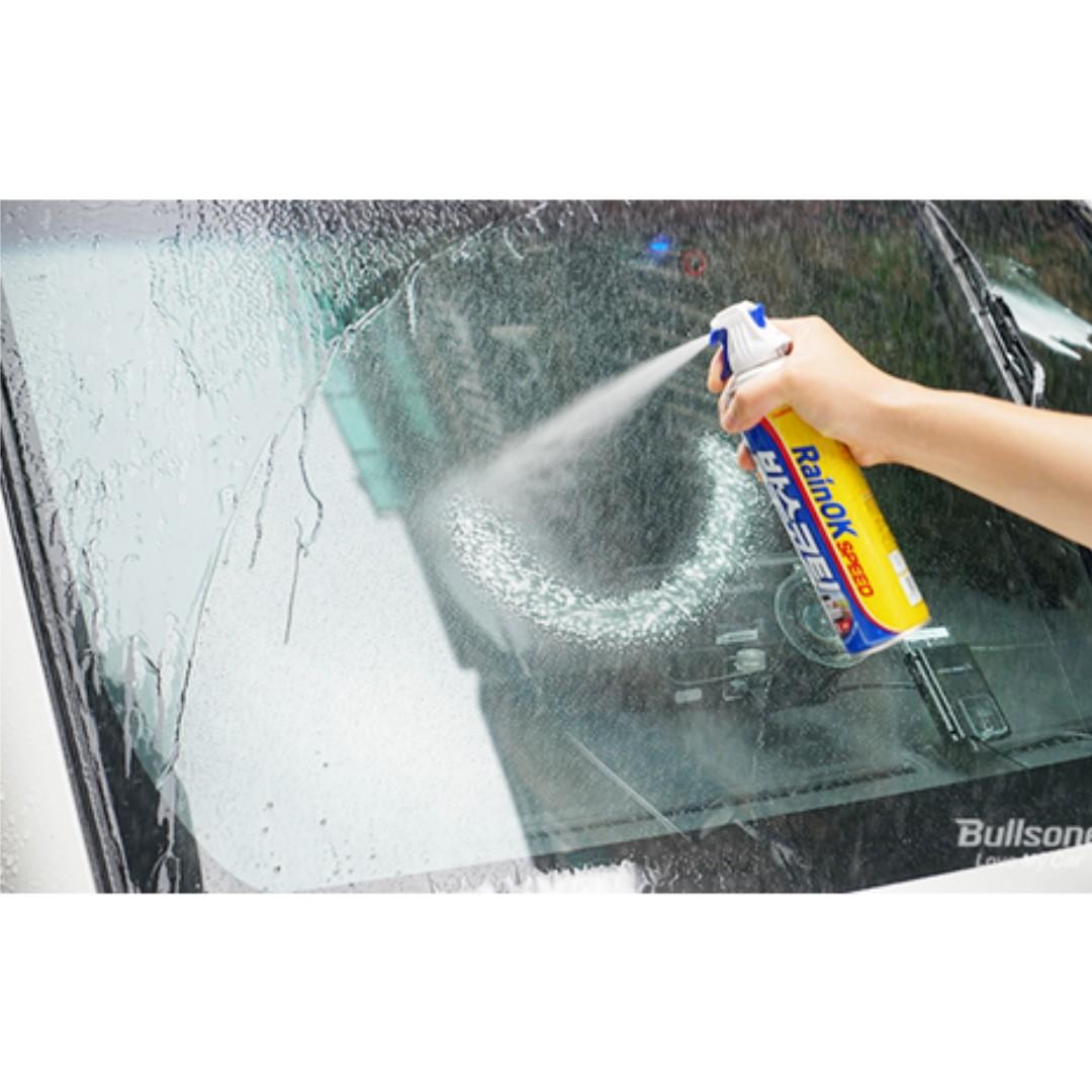 Chai Xịt Chống Bám Nước Kính Ô Tô Bullsone RainOK Speed 380ml - Ảnh phụ