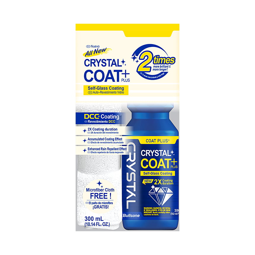 Chai Xịt Phủ Bóng Sơn Ô Tô Bullsone Crystal Coat Plus 300ml
