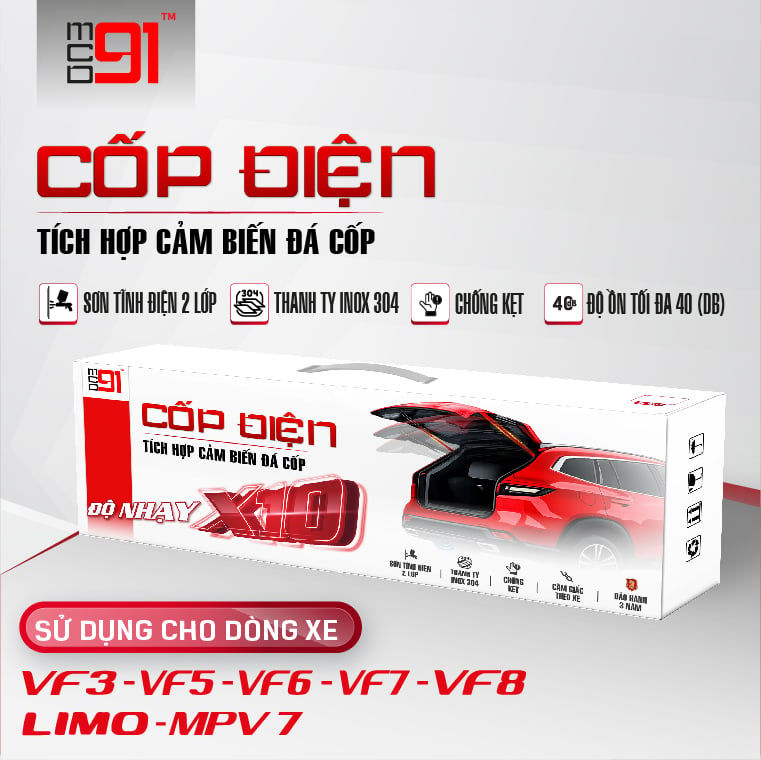Cốp Điện MCD91 VinFast VF MPV7 Kèm Đá Cốp - Ảnh phụ