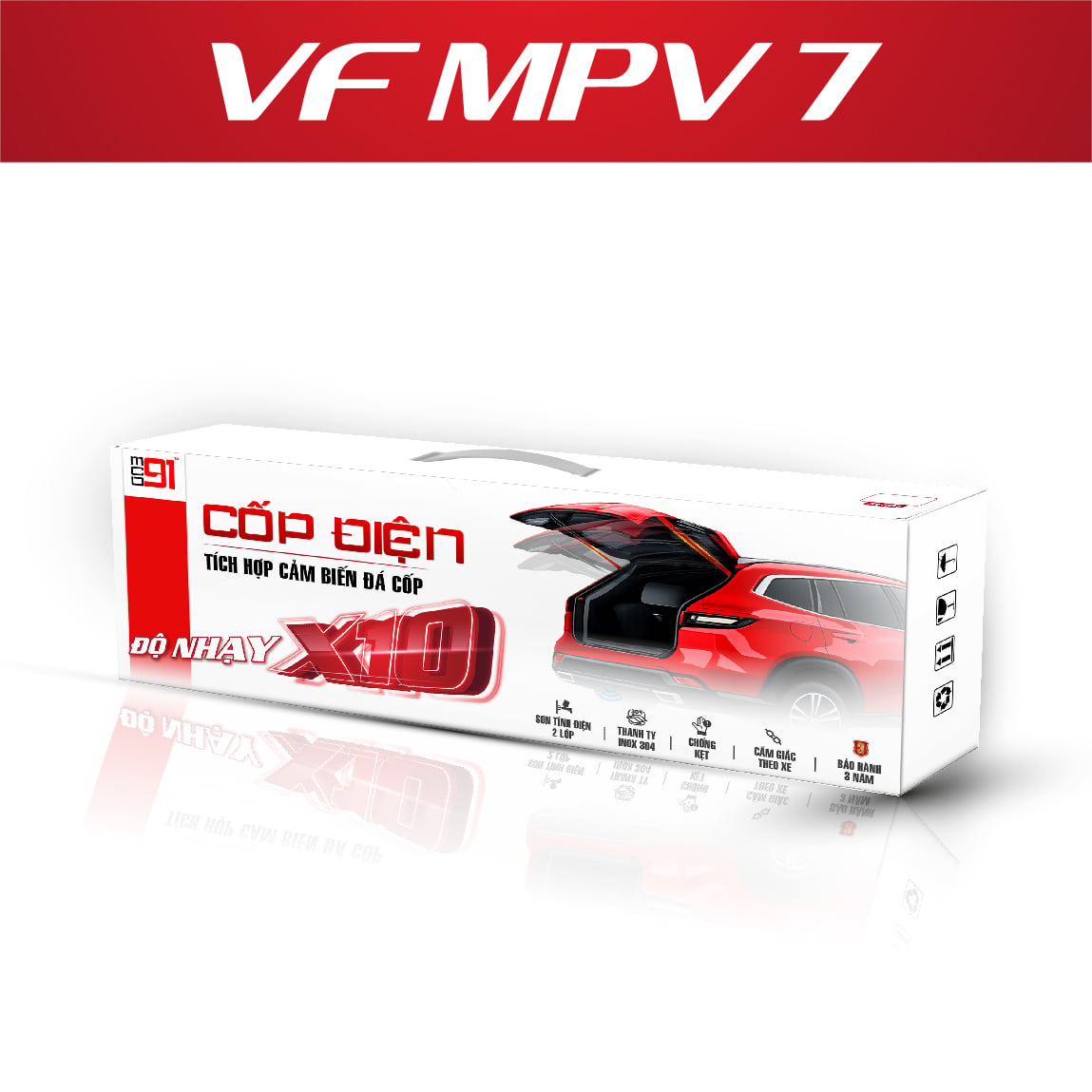 Cốp Điện MCD91 VinFast VF MPV7 Kèm Đá Cốp
