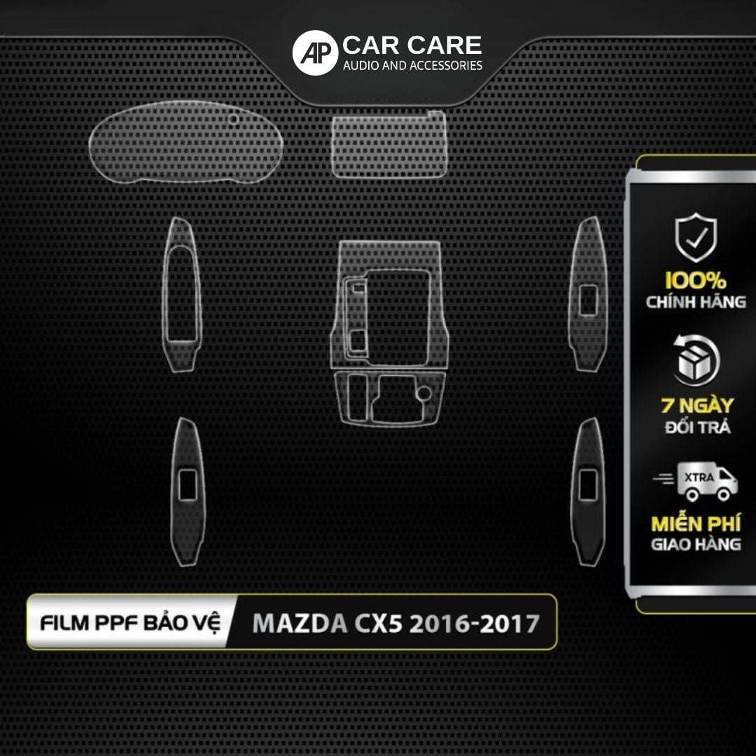 Dán PPF nội thất ô tô MAZDA