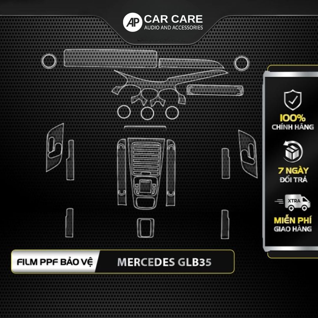 Dán PPF nội thất ô tô MERCEDES SUV