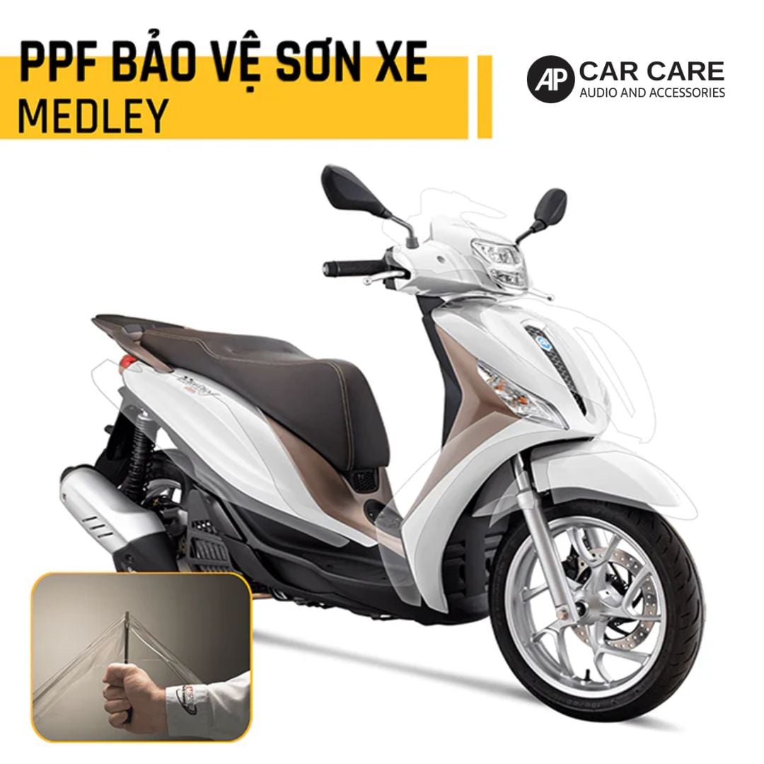 Dán PPF xe máy Piaggio - Ảnh phụ