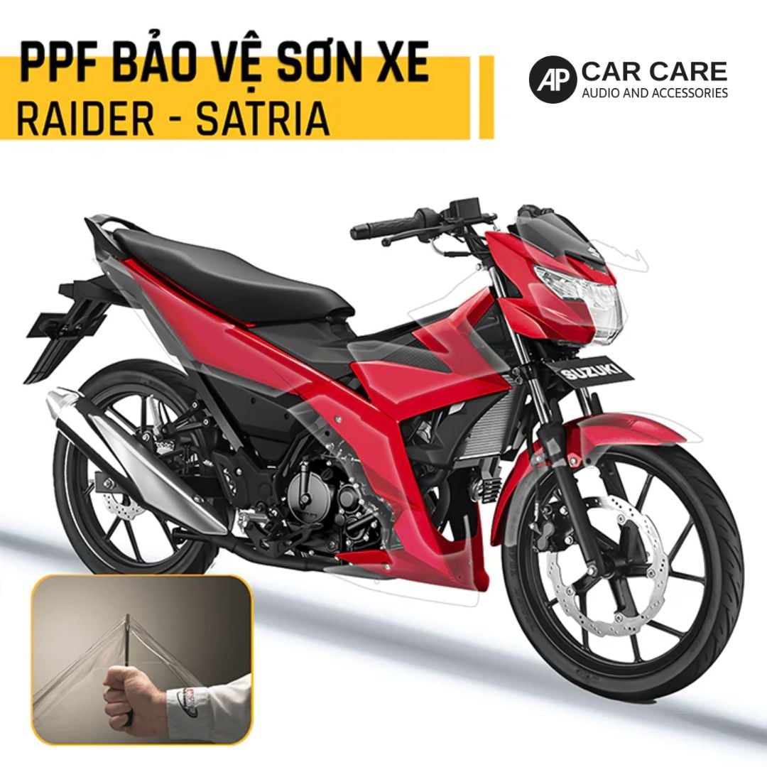 Dán PPF xe máy Suzuki
