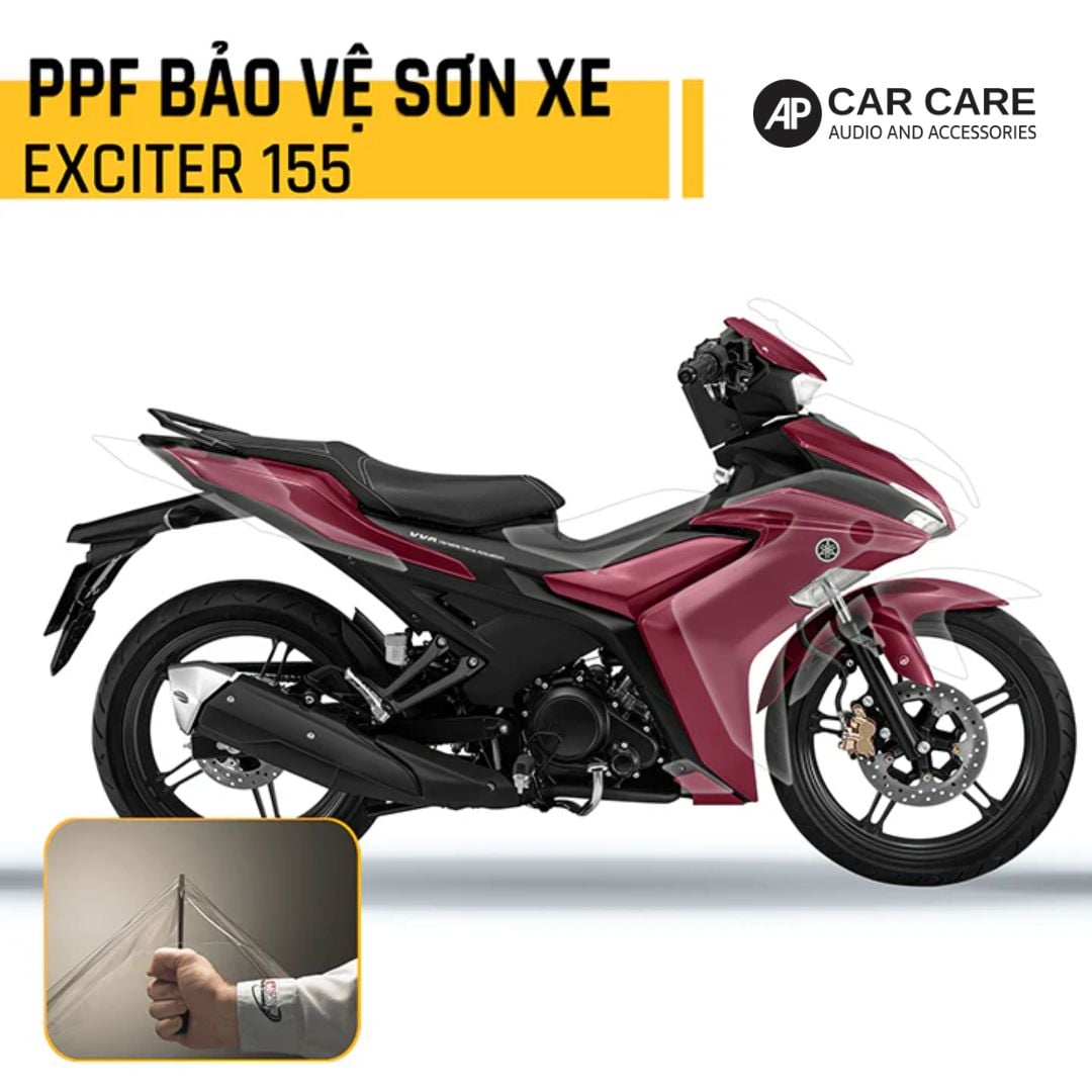 Dán PPF xe máy Yamaha - Ảnh phụ