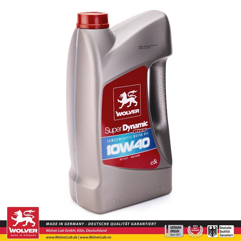 Dầu nhớt động cơ ô tô Wolver Super Dynamic Plus 10W40 - Ảnh phụ