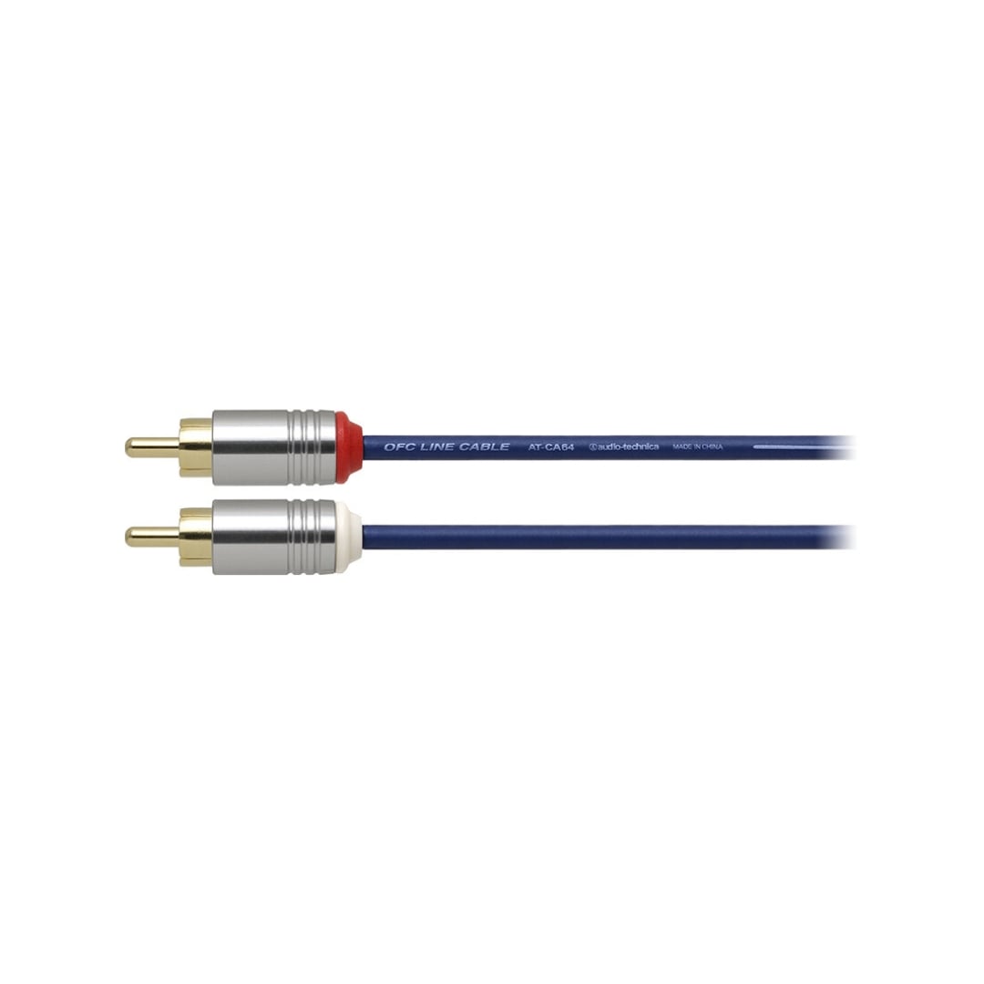 Dây Tín Hiệu RCA Ô Tô Audio-Technica AT-CA64 - Đồng OFC Chống Nhiễu 2 Lớp