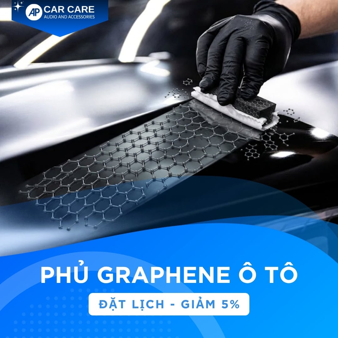 Dịch vụ Phủ Graphene ô tô chuẩn Detailing