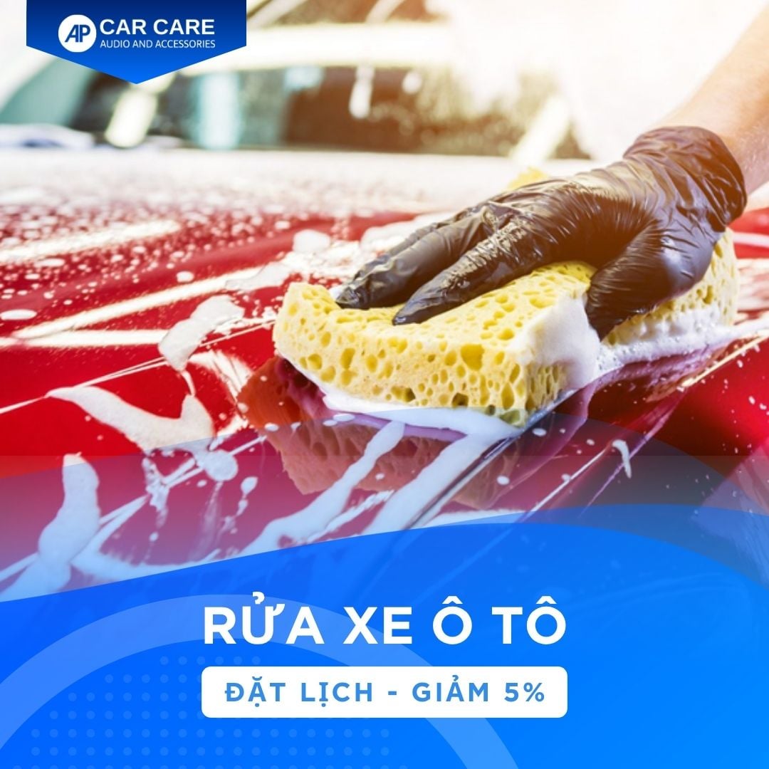 Dịch vụ rửa xe ô tô gần đây chuẩn detailing
