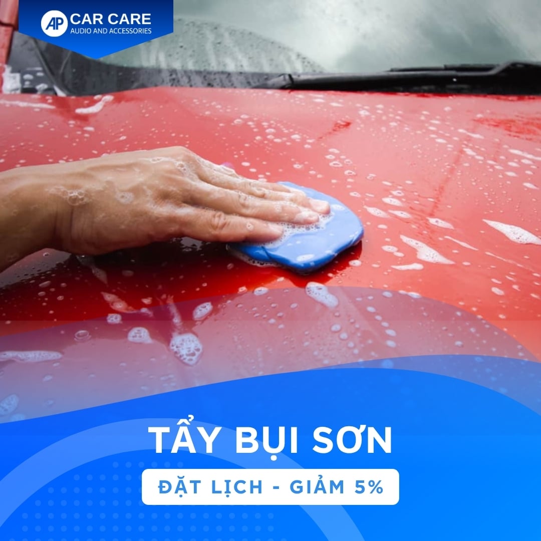 Dịch vụ Tẩy bụi sơn ô tô