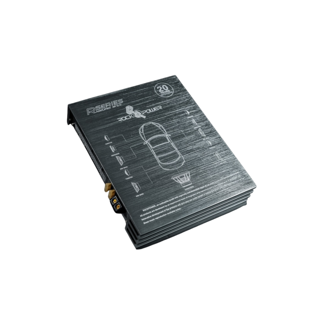 DSP Rock Power R12.12 - 12 kênh tín hiệu + 12 kênh Amply 80W + 150W