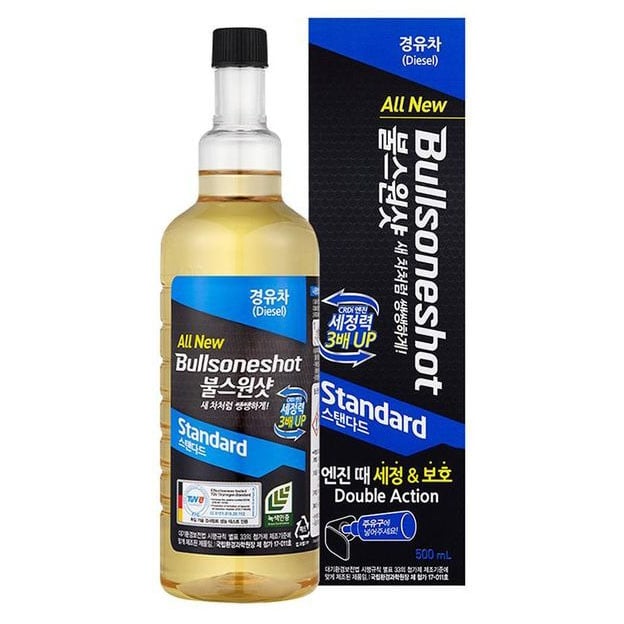 Dung Dịch Vệ Sinh Buồng Đốt Máy Dầu Bullsoneshot Standard Diesel 500ml