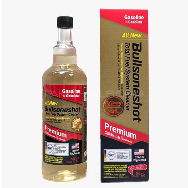 Dung Dịch Vệ Sinh Buồng Đốt Máy Xăng Bullsoneshot Premium 500ml