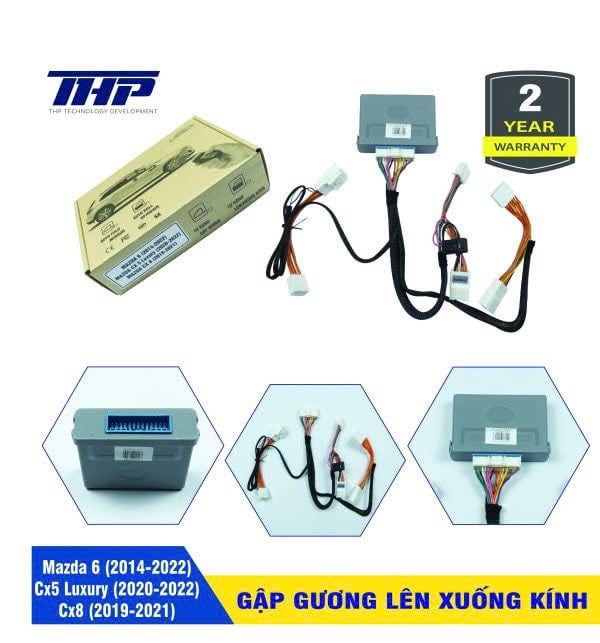 Gập Gương Lên Xuống Kính Mazda CX-8, CX-5 THP