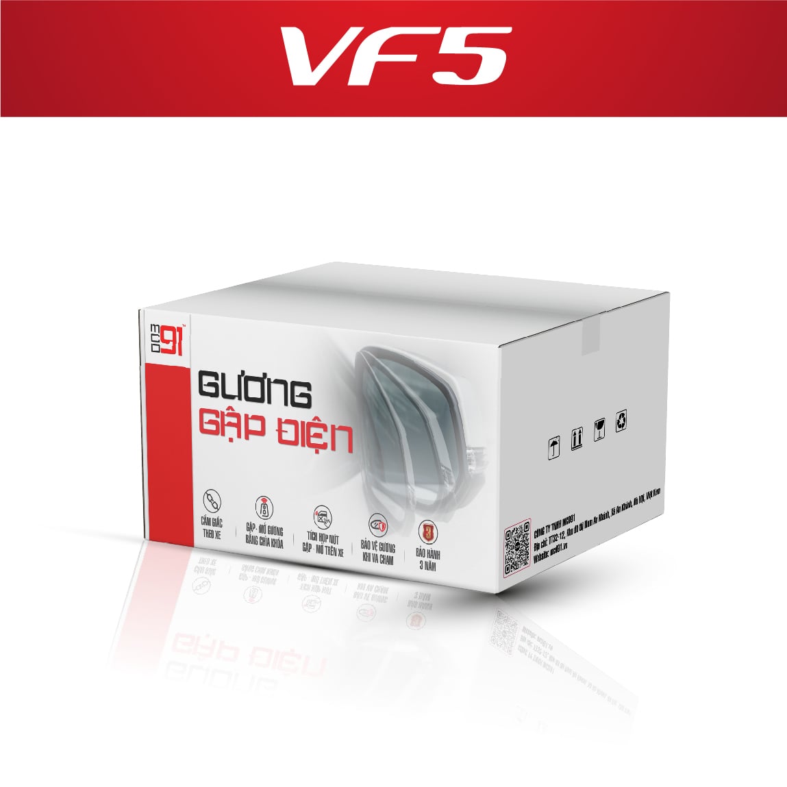 Gập Gương Tự Động MCD91 VinFast VF5 - Ảnh phụ