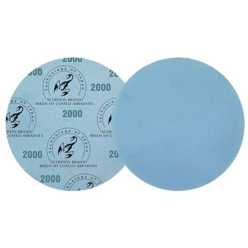 Giấy Nhám Đĩa Tròn Riken Bò Cạp 6 Inch P1500, P2000, P3000