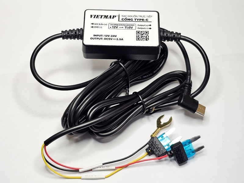Kit Nguồn Camera Hành Trình Vietmap ACC Trực Tiếp