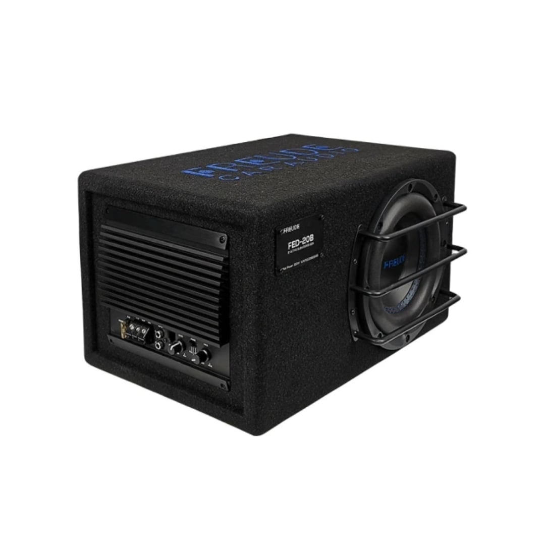Loa SUB Điện Ô Tô Freude FED-20B 8 Inch Thùng Có Cổng 150W