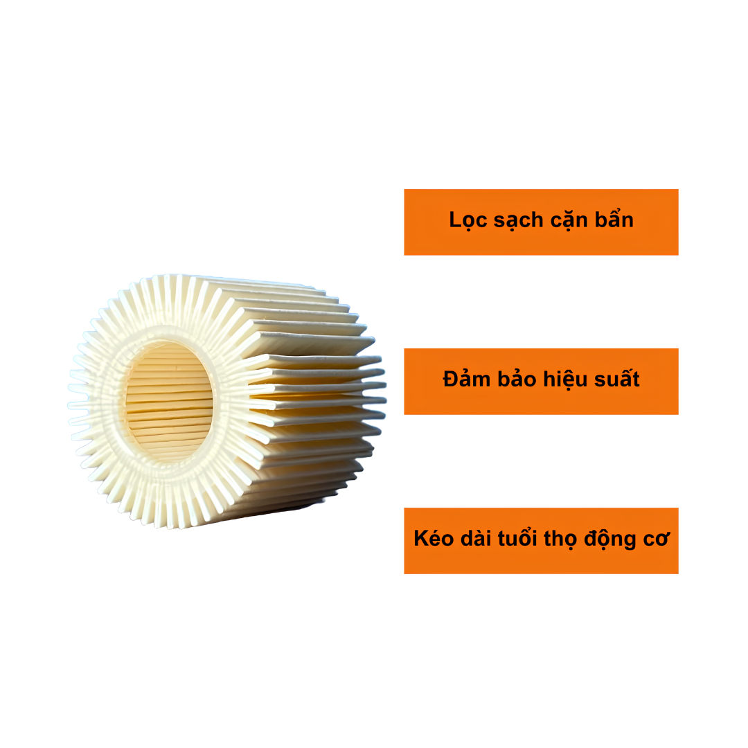 Lọc Nhớt Động Cơ Toyota/Lexus 04152-31090 Dành Cho Camry, Sienna 3.5, Lexus RX/NX