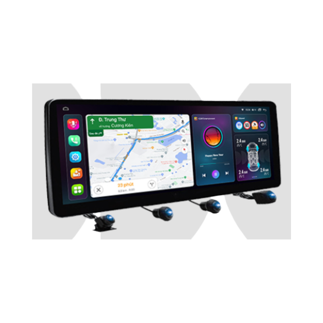 Màn Hình Android Ô Tô Liền Camera 360 iCar Elliview Q5M 12.3 Inch - Ảnh phụ