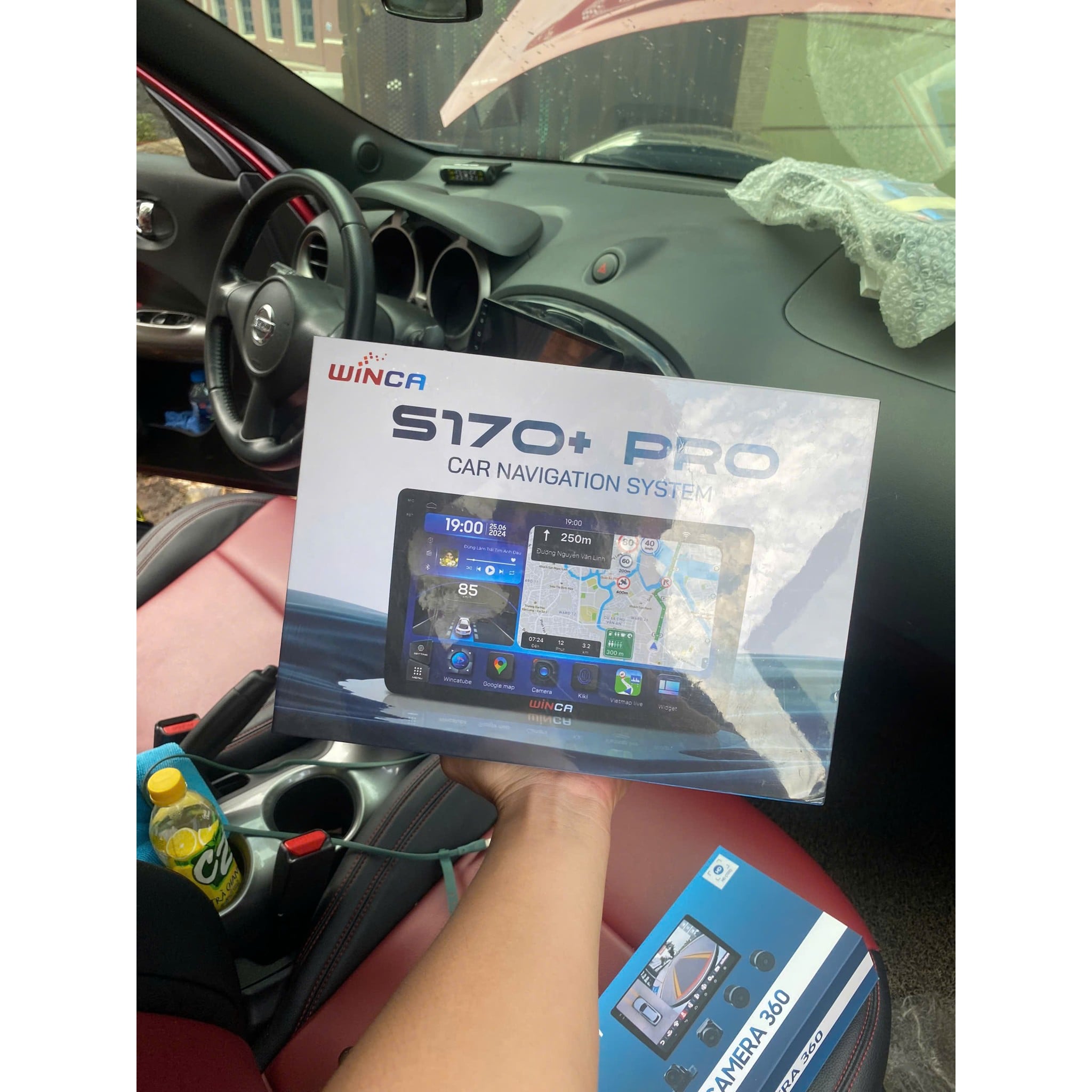 Màn Hình Android Ô Tô Winca S170+ Pro 360 QLED 4GB