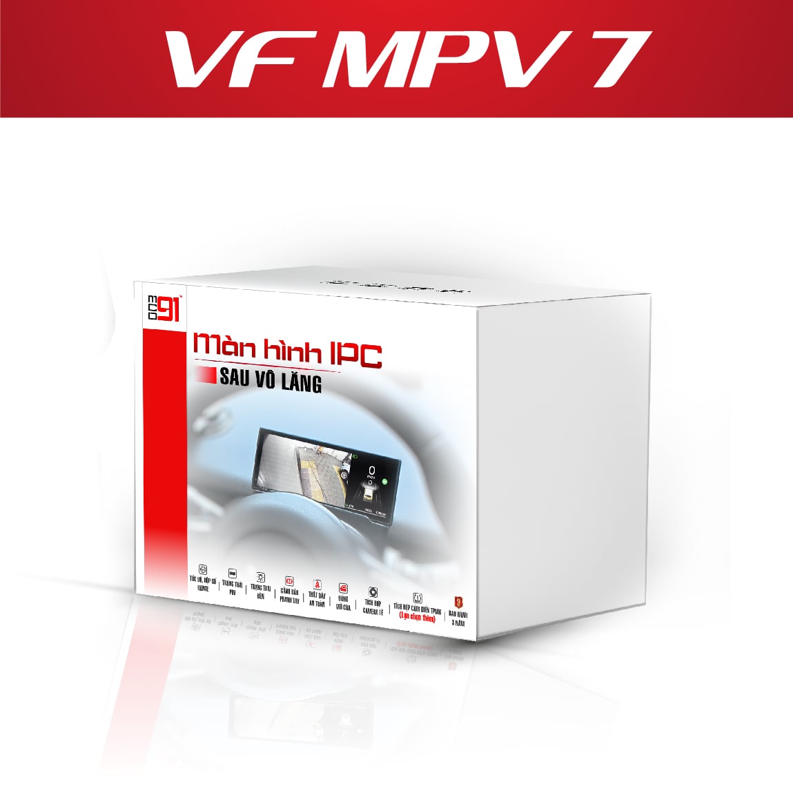 Màn Hình Sau Vô Lăng MCD91 VinFast VF MPV7 IPC 6.2 Inch
