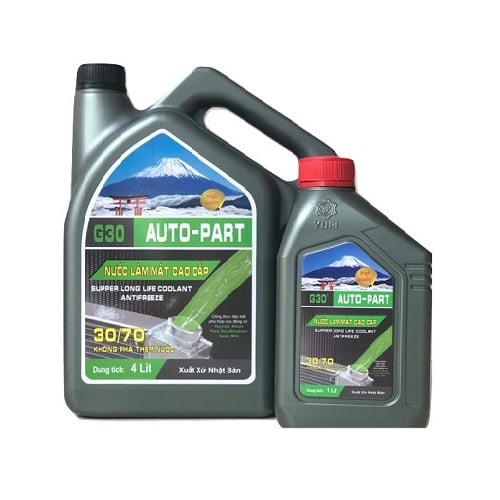 Nước Làm Mát Ô Tô AUTO PART G30 Xanh Lá Pha Sẵn 30/70