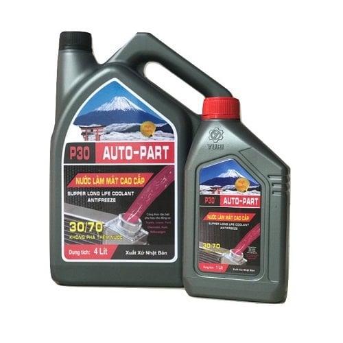 Nước Làm Mát Ô Tô AUTO PART P30 Màu Đỏ Pha Sẵn 30/70