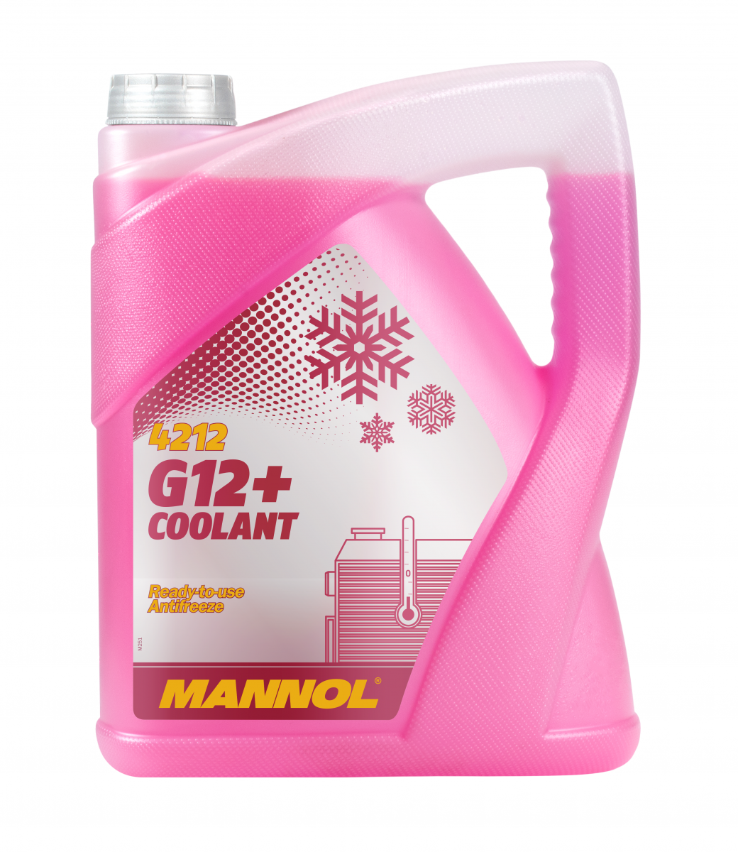 Nước Làm Mát Ô Tô Mannol G12+ 4212 Hồng Pha Sẵn