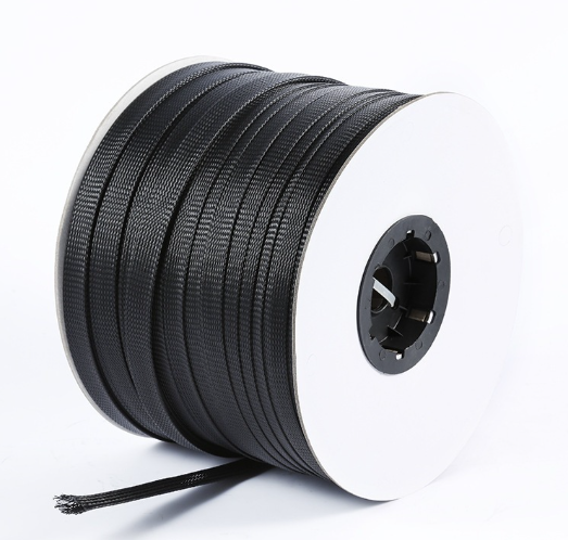 Ống Lưới Bọc Dây Da Rắn Ô Tô Magic 10mm Đỏ Đen / Đen - Ảnh phụ