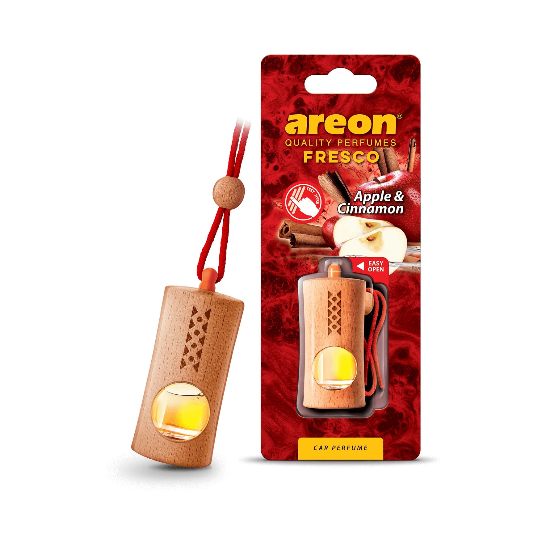 Tinh Dầu Treo Xe Ô Tô Areon Fresco Apple & Cinnamon Hương Táo Quế