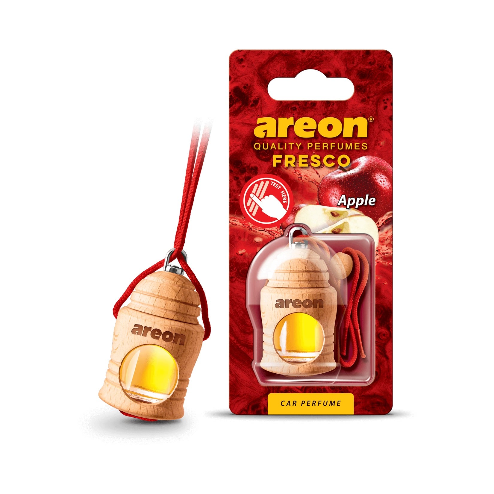 Tinh Dầu Treo Xe Ô Tô Areon Fresco Apple Hương Táo Xanh