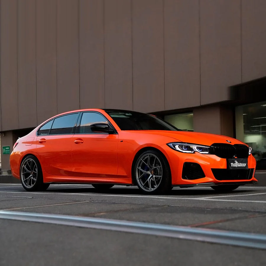 CG40-HD Decal đổi màu Cam Tangerine Orange - Ảnh phụ