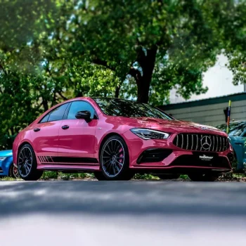 CG49-HD Decal dán đổi màu Đỏ Berry Red - Ảnh phụ