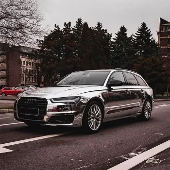 White Gold (CHM01-HD) Vinyl Wrap - Ảnh phụ