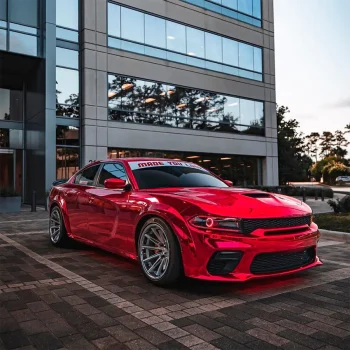 Cherry Red Chrome (CHM04-HD) Vinyl Wrap - Ảnh phụ