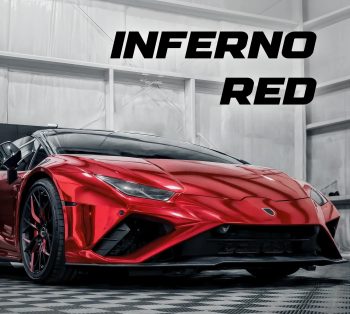 Inferno Red (CHM24-HD) Vinyl Wrap - Ảnh phụ