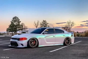 Matte Aurora White (DCH02) Vinyl Wrap - Ảnh phụ