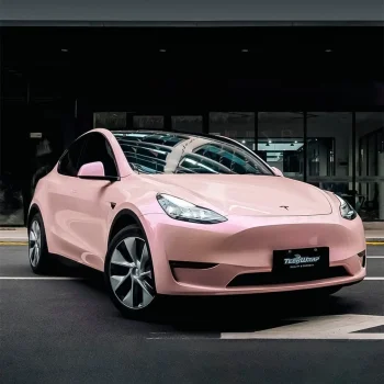 Decal Màu Hồng Gloss Maize Pink Vinyl Wrap (DS06-HD) - Ảnh phụ
