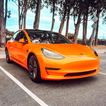 RB19-HD Decal đổi màu Cam Deep Orange - Ảnh phụ