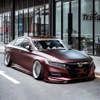 Burnt Maroon (SMT02) Vinyl Wrap - Ảnh phụ
